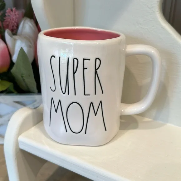 LSUPER MOM Mug by Rae Dunn - Picture 1 of 4